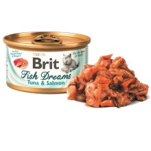 Brit konzerva Fish Dreams Tuna & Salmon 80 g Brit konzerva Fish Dreams Tuna & Salmon 80 g