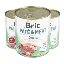 Brit konzerva Paté & Meat Venison 800 g