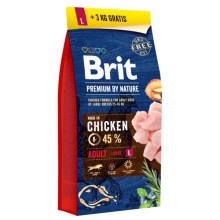 Brit Premium by Nature Adult L 15+3 kg ZADARMO Brit Premium by Nature Adult L 15+3 kg ZADARMO