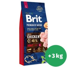 Brit Premium by Nature Adult L 15 + 3 kg ZADARMO Brit Premium by Nature Adult L 15 + 3 kg ZADARMO