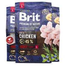 Brit Premium by Nature Adult L 3 kg