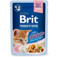 Brit Premium Cat Fillets in Gravy for Kitten 85 g