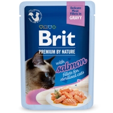 Brit Premium Cat Fillets in Gravy for Sterilised 85 g