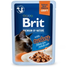Brit Premium Cat Fillets in Gravy with Turkey 85 g
