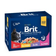 Brit Premium Cat kapsičky Family Plate 12 x 100 g Brit Premium Cat kapsičky Family Plate 12 x 100 g