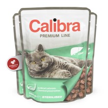 Calibra Cat kapsička Sterilised pečeň 100 g