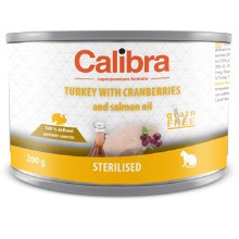 Calibra Cat konzerva Sterilised morka 200 g Calibra Cat konzerva Sterilised morka 200 g