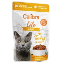 Calibra Cat Life kapsička Turkey in Gravy 85 g