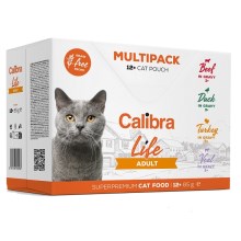 Calibra Cat Life Multipack kapsičiek Adult 12x 85 g
