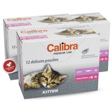 Calibra Cat Multipack kapsičiek Kitten 12 ks