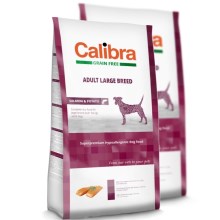 Calibra Dog GF Adult Large Breed Salmon SET 2x 12 kg Calibra Dog GF Adult Large Breed Salmon SET 2x 12 kg