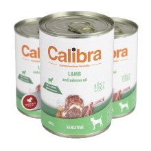 Calibra Dog konzerva Sensitive jahňacie 400 g