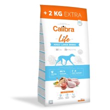 Calibra Dog Life Adult Large Breed Chicken 12+2 kg ZADARMO Calibra Dog Life Adult Large Breed Chicken 12+2 kg ZADARMO
