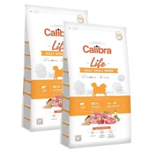 Calibra Dog Life Adult Small Breed Lamb SET 2x 6 kg