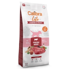 Calibra Dog Life Starter & Puppy Fresh Beef 750 g
