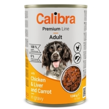 Calibra Dog Premium konzerva Chicken & Liver 1240 g
