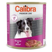 Calibra Dog Premium konzerva zverina a hovädzie 800 g Calibra Dog Premium konzerva zverina a hovädzie 800 g