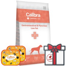 Calibra VD Dog Gastrointestinal & Pancreas Low Fat 12 kg