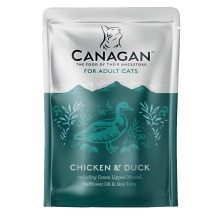 Canagan Cat kapsička Adult kura a kačica 85 g