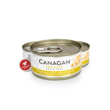 Canagan Cat konzerva kura so zeleninou 75 g