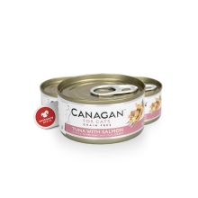 Canagan Cat konzerva tuniak a losos 75 g