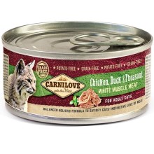 Carnilove Cat konzerva Mus Meat Duck & Pheasant 100 g Carnilove Cat konzerva Mus Meat Duck & Pheasant 100 g