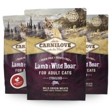 Carnilove Cat Lamb & Wild Boar Adult Sterilised 2 kg Carnilove Cat Lamb & Wild Boar Adult Sterilised 2 kg