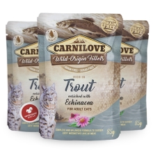 Carnilove Cat Pouch Rich in Trout with Echinacea 85 g