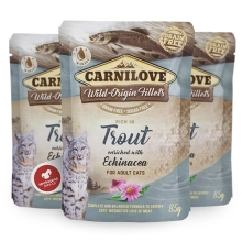 Carnilove Cat Pouch Rich in Trout with Echinacea 85 g