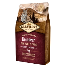 Carnilove Cat Reindeer for Adult Energy & Outdoor 2 kg