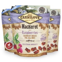 Carnilove Dog Crunchy Snack Mackerel & Raspberries 200 g