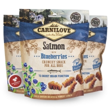 Carnilove Dog Crunchy Snack Salmon & Blueberries 200 g