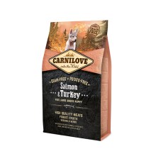 Carnilove Dog Salmon & Turkey pre LB Puppies 4 kg