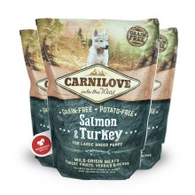 Carnilove Dog Salmon & Turkey pre LB Puppies 4 kg