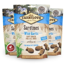Carnilove Dog Semi Moist Sardines with Wild Garlic 200 g
