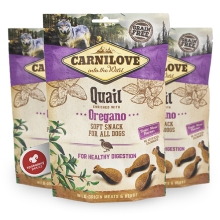 Carnilove Dog Semi Moist Snack Quail with Oregano 200 g