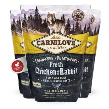 Carnilove Fresh Adult Dog Chicken & Rabbit 12 kg