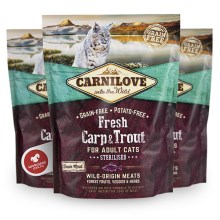 Carnilove Fresh Cat Carp & Trout Sterilised 400 g
