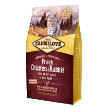 Carnilove Fresh Cat Chicken & Rabbit Gourmand 2 kg