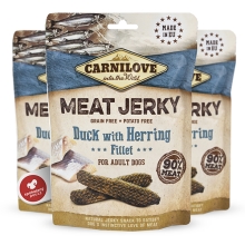 Carnilove Jerky Duck & Herring Fillet 100 g