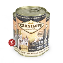 Carnilove Wild Meat Salmon & Turkey for Puppies 400 g