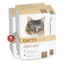 Catty Care probiotiká pre mačky a mačiatka 100 g