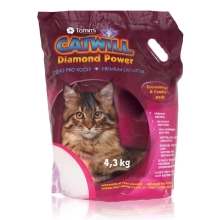 Catwill Diamond Power podstielka pre mačku ECO Pack 4,3 kg
