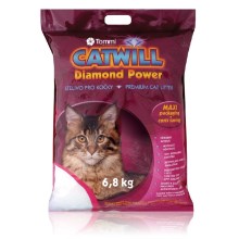 Catwill Diamond Power podstielka pre mačku Maxi Pack 6,8 kg