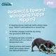 Coachi Puppy & Mini Tuggi Tug flísové preťahovadlo so strapcami 90 cm