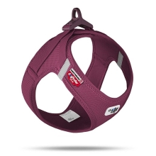Curli Air-Mesh Ruby postroj vínový veľ. M