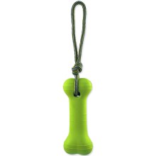 Dog Fantasy EVA Foam plávacia hračka kosť s lanom 21 cm