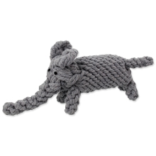 Dog Fantasy hračka splietaný slon 40 cm