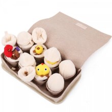 DogLemi Snuffle Toy Eggs čuchacia hračka na maškrty 28 cm