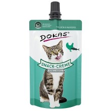 Dokas krémová pochúťka pre mačky kura a makrela 90 g Dokas krémová pochúťka pre mačky kura a makrela 90 g